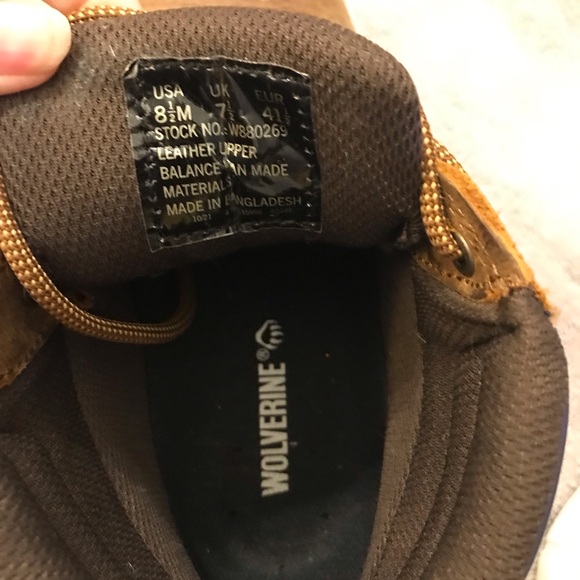 Wolverine Brown Suede Boots brown - Picture 9 of 13